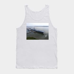 USS Yorktown from Drone Tank Top